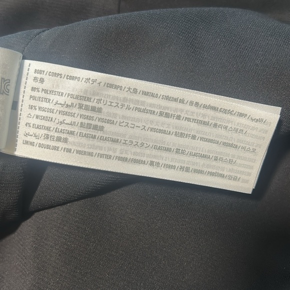 Abercrombie and Fitch Black Blazer Jacket - Picture 6 of 6